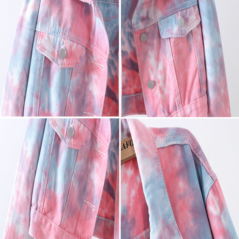 Cotton Candy Denim Jacket