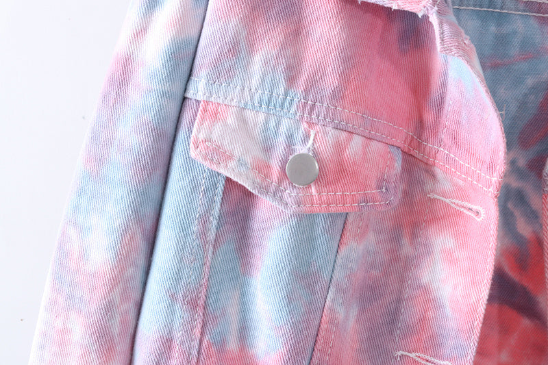 Cotton Candy Denim Jacket