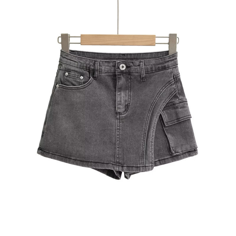 HEMI DENIM SKIRT