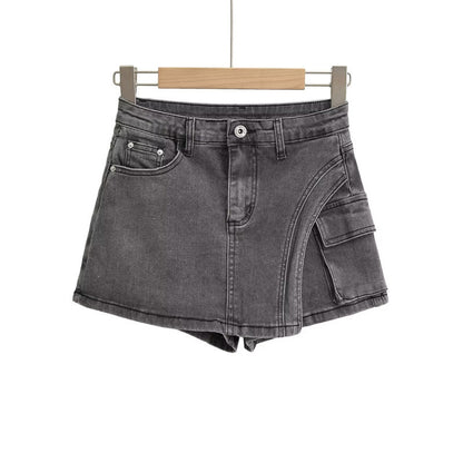 HEMI DENIM SKIRT