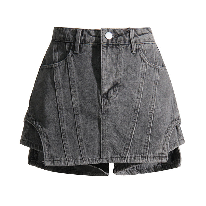 Fashion Personality Denim Skirt