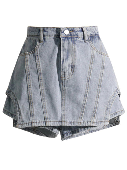 Fashion Personality Denim Skirt