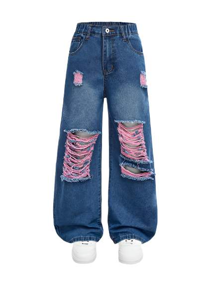 Y2k Pink Denim