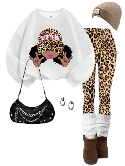 Misty Leopard Set