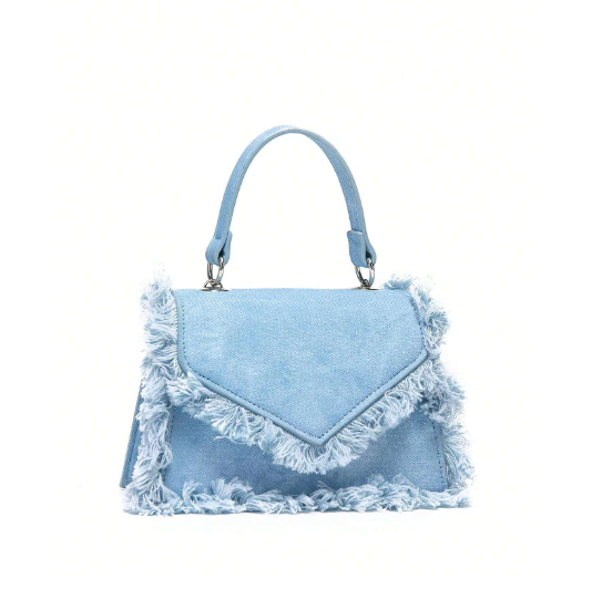 Pochu Denim Handbag