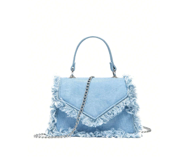 Pochu Denim Handbag