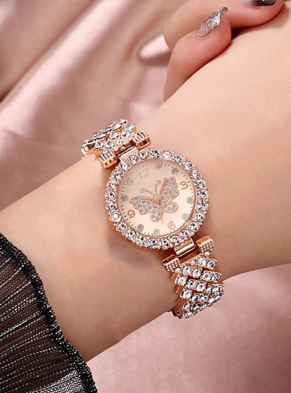 Butterfly Diamond Watch