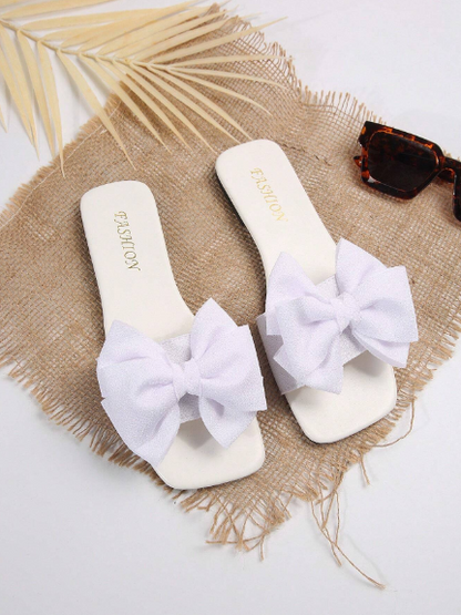 Kelly Bow Slippers