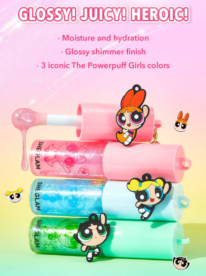 Powerpuff Lip Gloss