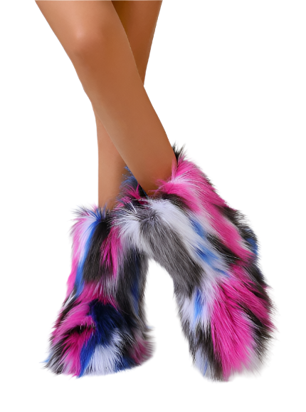 Fur Plush Boots