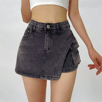 HEMI DENIM SKIRT