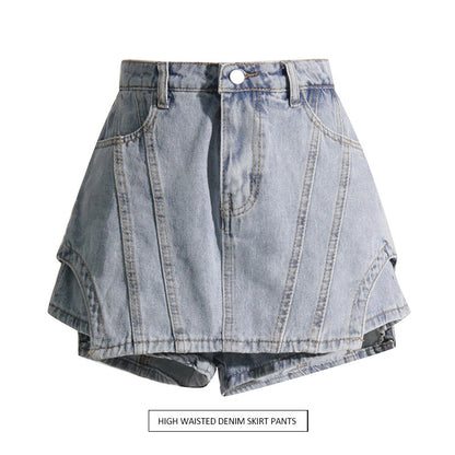 Fashion Personality Denim Skirt