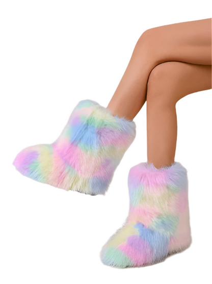 Fur Plush Boots