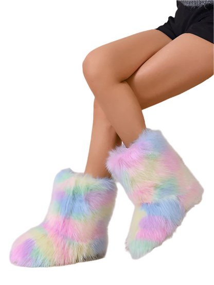 Fur Plush Boots