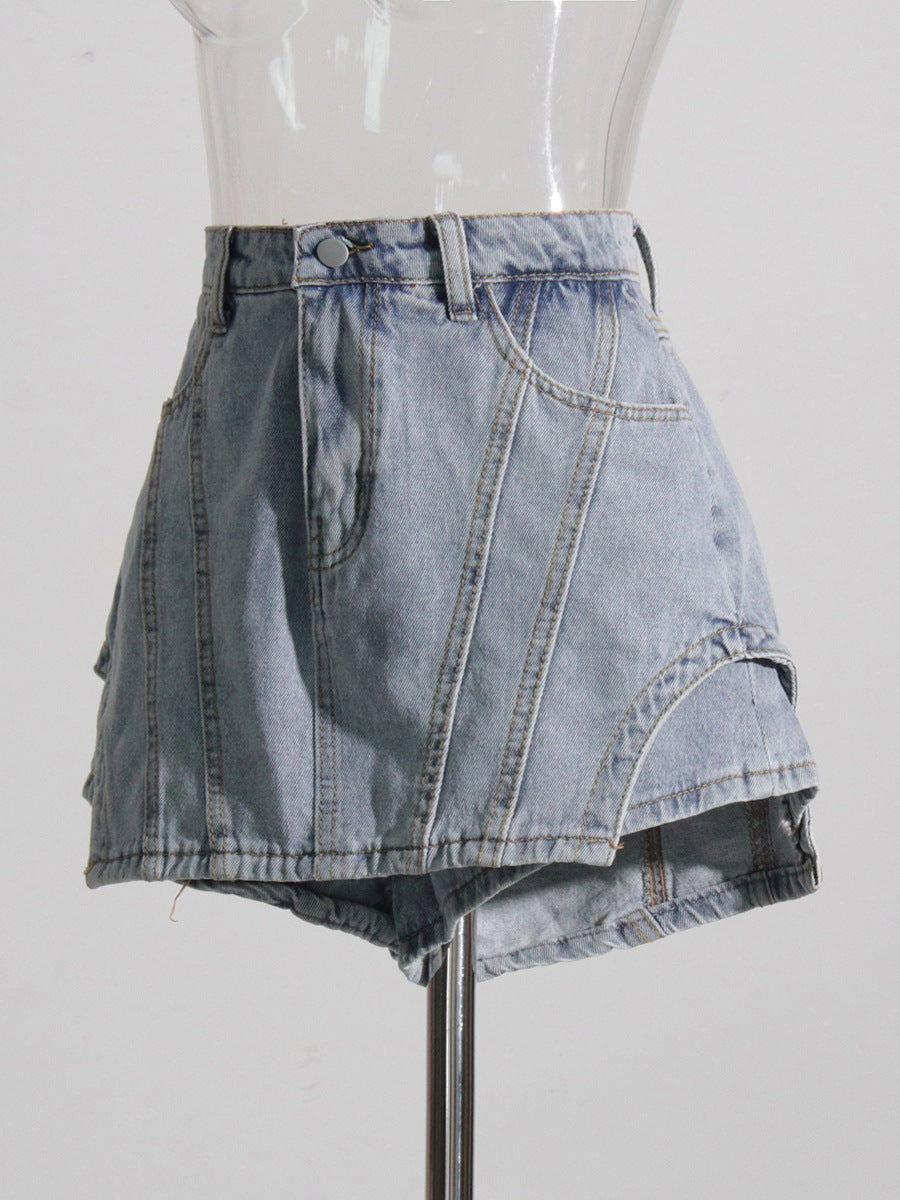 Fashion Personality Denim Skirt