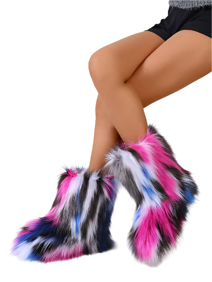 Fur Plush Boots